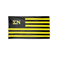 Sigma Nu Brev Fraternity Nation Flagga 3x5 Feet Double Stitched High Quality Factory Direkt leverera polyester med mässingsgrommets