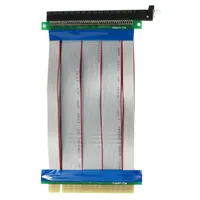 PCIE 16X PCI Express محول بطاقة PCI-e Riser Extender Cable مرنة 1x 4x 8x 16 ×