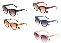 Yaz Kadın Büyük Çerçeve Güneş Gözlüğü Moda Güneş Gözlükleri Pembe Siyah Bayanlar Sürüş Plaj Gözlük Açık Rüzgar Geçirmez 5 Renkler Gife Chirstmas