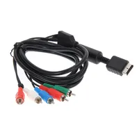 1,8m / 6ft HDTV AV Áudio Video Video Componente cabo fio para Sony PlayStation 2 3 PS2 PS3 Slim Game Adapter