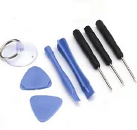 8 en 1 Réparation Kit Kit Outils d'ouverture avec un tournevis Torx de 5 points Pentalobe pour Apple iPhone iPhone 4 4G 5 6 7, DHL