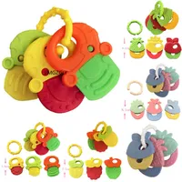 Motherkid Baby Toy Newborn Chews Food Grade Silicone Teethers Training Bed Fruit Feeding Infant Pacifier