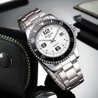 Topkwaliteit luxe herenhorloge 30m waterdichte datum klok mannelijke sport horloges heren quartz polshorloge relogio masculino mannen cadeau