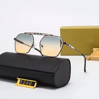 High quality designer brand sunglasses classic fashion pilot Outdoor Drive Glasses Full Frame with Sunglass Box250S