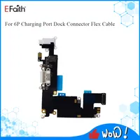Câbles Flex EFAITH Charger Port Port USB Dock Connector pour iPhone 6 Pièces de réparation audio de casque de remplacement
