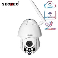 SECTEC 1080P PTZ IP Camera Auto Tracking Speed Dome WiFi Wireless CCTV Camera Outdoor Security Surveillance Waterproof1