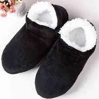 Winter Men's Slippers Plush Warm Brand House Slippers Man Light Massage Male Black Floor Shoes 2020 Fashion New Arrival