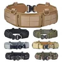 Outdoor Sports Airsoft Ammo Belt Tactical Molle Belt Army Hunting Shooting Paintball Gear NO10-205