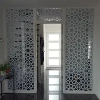 カスタムイスラムパターンドアデカール大型窓ビニールステッカー家の装飾取り外し可能な自己接着壁紙壁紙Murals A01 201106