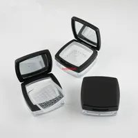ハイクォリテイティ10Gの詰め替え可能な携帯用空の正方形PSの粉の化粧品の容器鏡12ピース