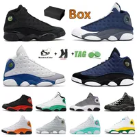 2022 New Arrival Jumpman 13 13s XIII Basketball Shoes Mens Womens Obsidian Brave Blue French Black Cat Flint Soar Green Barons Designer Sports Sneakers Trainers
