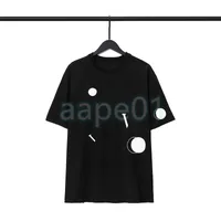 Мужская стилист мода футболки мужские буквы печати модные тройники женщины с коротким рукавом черные белые топы S-2XL
