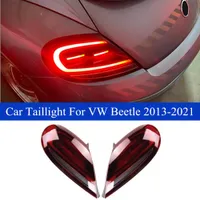 LED-löpning + Bromsbelysning Dynamisk sväng Signal Taillamp för VW Beetle Car Baillight Montering Auto Tillbehör Lampa 2013-2021