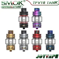 Smok TFV18 Sub Ohm Tank 7.5ml compatível com bobina de malha tfv18 TFV16 Malha de malha DL MTL Vaping para Morph 2 Mod Kit