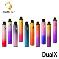 Original Xcelecia Dual X Einweg-E-Zigaretten-Unterschalter POD-Gerät 1400 Puffs Vape Pen Stick 900mAh 6ml Dampf SystemA15