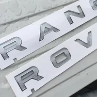 Letras Emblema Insignia Logotipo para Range Rover SV Autobiografía Sport Discovery Evoque Velar Coche Estilismo Capucha Tronco Pegatina