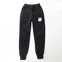 New Sweatpants Men's Hip hop streetwear Pants Fashion Men Undefeated Cool Quality Fleece trousers Men Jogging Casual Pants C1120