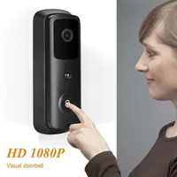 Campainhas V30 V30 WiFi Smart IP Video Doorbell 1080p Wireless Night Vision IR Alarme Intercom Camera Doorbell1