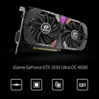Grafik Kartları Renkli Igame GeForce GTX 1650 Ultraoc 4G D6 Çift Fan229m