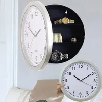 Förvaringslåda Vägg Secret Safes Hidden Clock för Stash Money Cash Smycken Arrangör Unisex High Quality 19JUL1 Q1201