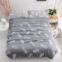 100% algodón edredón de verano manta de ropa de cama 150 * 200 cm 4 capas muselina adulto sofá gauze lanzar manta Manta para dormir LJ201105