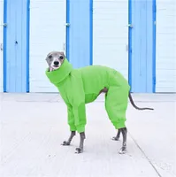 Solid Color Dog Odzież Dog High Collar Jesień Zima Ciepłe Pet Sweter Bluzy Ropa Para Perros Akcesoria Moda Nowy 27LM G2