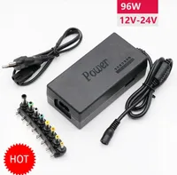 96W Notebook Adapter 12V 15V 16V 18V 19V 4.5A 20V 24V 4A AC DC Adaptor Adjustable Power Supply Adapter Universal laptop Charger