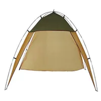 Zelte und Unterkünfte Ultralight Camping-Markisezelt Wasserdichte UV-Baldachin im Freien Windschutzscheibe Tourist Beach Shelter Sun Schatten für Fischereirave
