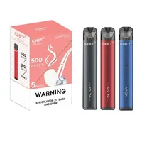 IGET NOVA DISPOSITIVO DOS POD E-Cigarette Kits 500 Puffs 350mAh Bateria Recarregável 2ml Replaçável Cartucho Preffurado Vape Pen vs Shion PlusA17