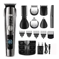 Hair clipper multifunctional rechargeable wireless electric men shaver nose hair trimmer 11 function a22462G614U