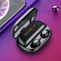 Nuovo TWS V11 Bluetooth 5.0 Headphone LED Display auricolare wireless Auricolare impermeabile Sport Sport Gaming Auricolare con 4000mAh Charing Case208S