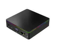 T95 P1 Mini PC OS Windows10 TV Box Intel Z8350 4-Core 4GB / 64 GB 64bit 2.4G / 5GWIFIBluetooth Smart TV-box