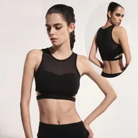Hunting T-Shirts D1270 Sexy Sportswear Women Yoga Shirts Push Up For Sports Sleeveless Breathable Comfortable Bra Fitness Sport Gym Clothing