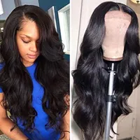 Brazilian Wig Body Wave Lace Front Human Hair Wigs For Women Transparent HD Lace Frontal Wig 150 Density 6X6 Lace Closure Wig276P