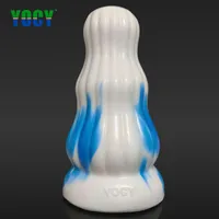 Yocy énorme fiche fiche silicone dildo soft anal femme jouet courbé anus développé dilatation épaisse entraîneur ventouse gode massage pour homme