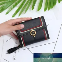 Pequena carteira Mulheres Especial - Interesse Design Zipper Moeda Bolsa Novo Popular Folding Multi-Card-Slot Saco Integrado