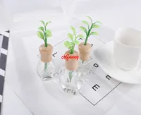 300pcs/lot The Air Outlet Of Vehicle Car In Addition To Smell Perfume With Empty Bottles Essential Oils FXS08