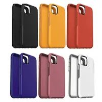 2 In 1 Shockproof Phone Cases For iPhone 11 Colorful Multi Colors Full Cover TPU+PC Case a12