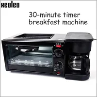 Poêles électriques xeoleo 3in1 machine de petit-déjeuner cafetière cafetière bébé cuire pain / tarte d'oeuf four microsction bacon / oeuf