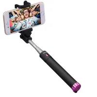 Stick Selfie Stick Bluetooth, ISNAP X Extensible Monopod avec obturateur à distance Bluetooth intégré pour iPhone 8/7 / 7p / 6S / 6P / 5S Galaxy S5 / S6 / S7 / S8, Google, LG V20, Huawei et A14