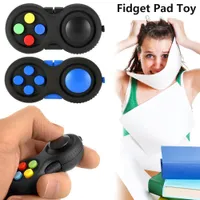 새로운 게임 핸들 장난감 플라스틱 릴리버 스트레스 핸드 Fidget 패드 키 휴대 전화 액세서리 감량 선물 8 색 Antistress 장난감