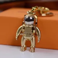 3color Spaceman Key Chain Accessories Fashion Car Designer Key Chains Accessories Men and Women Pendant Box Packaging Keychains