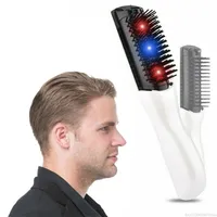Laser Electric Scalp Massage Hair Growth Care Comb Loss Treatment Men Women Brush Reduce Massager Tool 220222