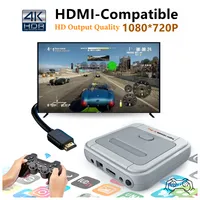 SUPPORT ARCADE PSP NEC NEC AMLOGIQUE S905X WIFI 4K HD Super Console X Pro 50+ Émulateur 50000+ Jeux Rétro Mini TV Box Vidéo Joueur de jeu vidéo