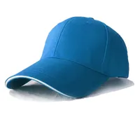 새로운 도착 4 계절 면화 야외 스포츠 조정 모자 편지 수 놓은 모자 남자와 여자 자외선 차단제 일광욕 모자