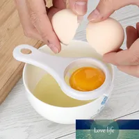 Separador de yemas huevo eplástico blanco, accesorio cocina para el hogar, 1 unidad