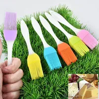 Barbecue oil brush heat-resistant food grade silicone DIY baking chef tool cream brush oiling brush kitchen catering tools