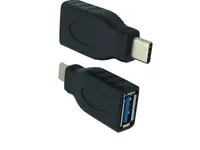 USB 3.1 Typ C Male USB-C till USB 3.0 Skriv en kvinnlig OTG-värdadapter omvandlare 30
