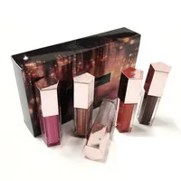 Julmakeup l￤ppar Gloss Lips Set Mini Diamond Lip Glaze 12 PCS Gloss Bomb Festive Collection Brillo Labial Gift