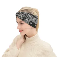Women Leaf Cross Head Abbow Wows Women Turban Heads Bande Twisted Hair Band Will Headwraps Will e Sandy Gift